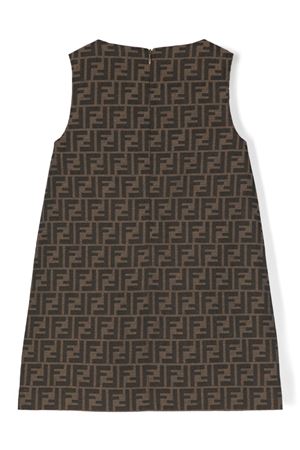 Ff-Jacquard Dress FENDI KIDS | JFB712AQTKF15B6